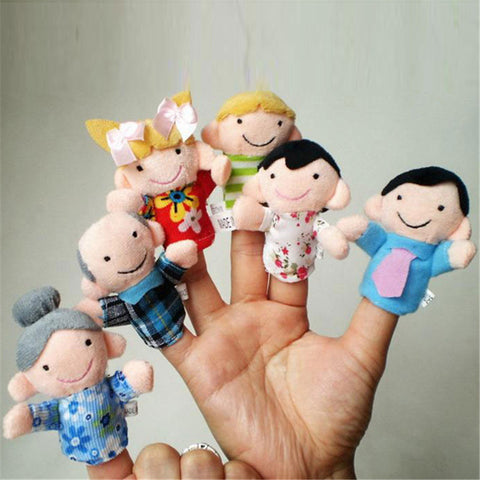Family Finger Puppets Set