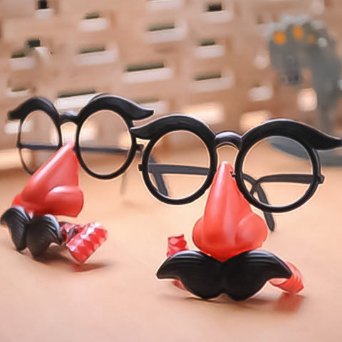 Blowing Beard Big Nose Glasses Toy