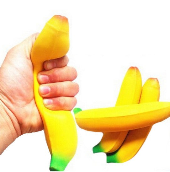 Squeeze Banana Ball Stress Pressure Relief