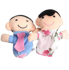 Family Finger Puppets Set