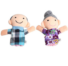Family Finger Puppets Set