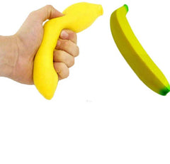 Squeeze Banana Ball Stress Pressure Relief