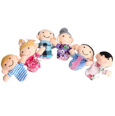 Family Finger Puppets Set