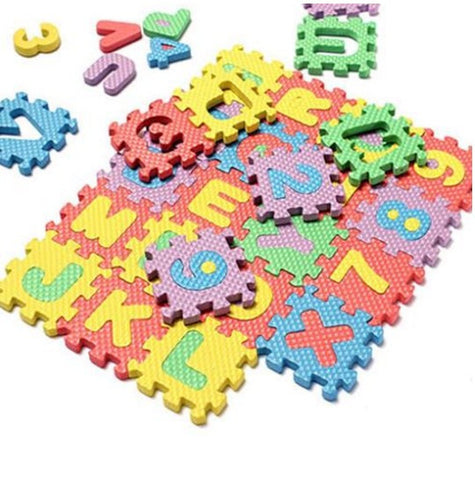 Alphabet Number EVA Puzzle Foam