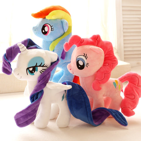 Horse Unicorn Embroidery Plush