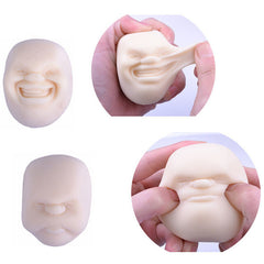 Human Face Emotion Vent Ball Toy