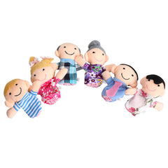 Family Finger Puppets Set