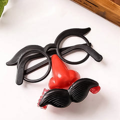 Blowing Beard Big Nose Glasses Toy