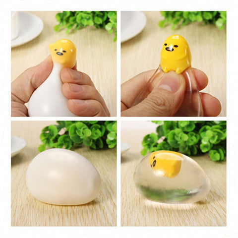 Squishy Lazy Egg Yolk Stress Reliever